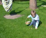 Easter egg hunts! (aka just find as much candy as possible)